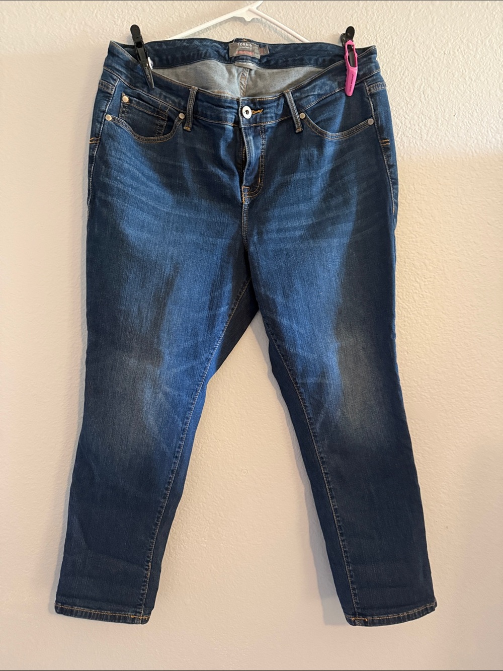 torrid Dark Wash Skinny Jeans - Blue